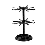 Maxbell Display Stand Adjustable Storage Rack High Capacity for Showcase Black