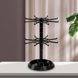 Maxbell Display Stand Adjustable Storage Rack High Capacity for Showcase Black
