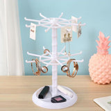 Maxbell Display Stand Adjustable Storage Rack High Capacity for Showcase White