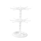 Maxbell Display Stand Adjustable Storage Rack High Capacity for Showcase White
