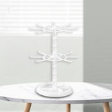 Maxbell Display Stand Adjustable Storage Rack High Capacity for Showcase White