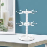Maxbell Display Stand Adjustable Storage Rack High Capacity for Showcase White