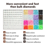 Maxbell 2 Pieces Makeup Rhinestones Stickers for DIY Crafts Festival Accessory