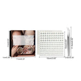 Maxbell 2 Pieces Makeup Rhinestones Stickers for DIY Crafts Festival Accessory