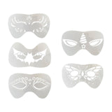 Maxbell Face Painting Stencil Kit Makeup Art Painting Smooth Lightweight Reusable Butterfly