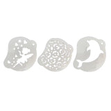 Maxbell Face Painting Stencil Kit Makeup Art Painting Smooth Lightweight Reusable Half Face Use