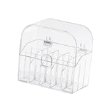 Maxbell Lipstick Storage Box Holder with Cover 15 Grid Countertop Tray Waterproof