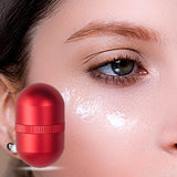 Maxbell Volcanic Roller with Replaceable Balls Portable Mini Reusable for Travel Red