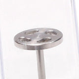 Maxbell Stainless Steel Discs Sanding for Electric file Cracked Heels Tool 15mm