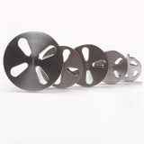Maxbell Stainless Steel Discs Sanding for Electric file Cracked Heels Tool 25mm