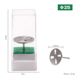 Maxbell Stainless Steel Discs Sanding for Electric file Cracked Heels Tool 25mm