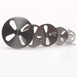 Maxbell Stainless Steel Discs Sanding for Electric file Cracked Heels Tool 4mm