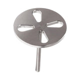 Maxbell Stainless Steel Discs Sanding for Electric file Cracked Heels Tool 4mm