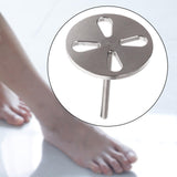 Maxbell Stainless Steel Discs Sanding for Electric file Cracked Heels Tool 4mm