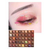 Maxbell Matte pallet Highly Pigmented Colorful Cosmetics Shimmer