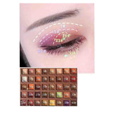 Maxbell Matte pallet Highly Pigmented Colorful Cosmetics Shimmer