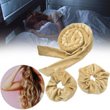 Maxbell Overnight Heatless Curling Rod Hair Roller Comfortable for Long Short Hair Beige