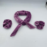 Maxbell Overnight Heatless Curling Rod Hair Roller Comfortable for Long Short Hair Violet
