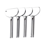 Maxbell 6Pcs Toothpaste Squeezer Metal Wringer Winder for Artist Barber Hair Color