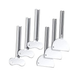 Maxbell 6Pcs Toothpaste Squeezer Metal Wringer Winder for Artist Barber Hair Color