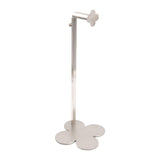 Maxbell Metal Handbag Display Stand Single Hook Adjustable for Wardrobe Storage Argent