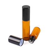 Maxbell Rollerball Bottle Vial Leakproof Empty Refillable for Perfume Storage 100Pcs