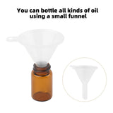 Maxbell Rollerball Bottle Vial Leakproof Empty Refillable for Perfume Storage 100Pcs