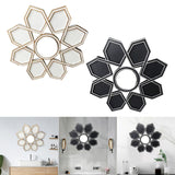 Maxbell Makeup Mirror Ornament Decorative Mirror for Washroom Bedroom White