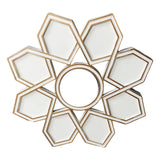 Maxbell Makeup Mirror Ornament Decorative Mirror for Washroom Bedroom White