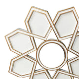Maxbell Makeup Mirror Ornament Decorative Mirror for Washroom Bedroom White