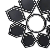 Maxbell Makeup Mirror Ornament Decorative Mirror for Washroom Bedroom Black
