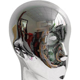 Maxbell Mannequin Head Hat Caps wighairpiece Display Holder Professional Durable Fashion silvercolored