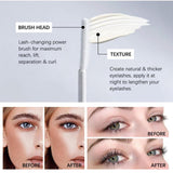 Maxbell Maxbell Smooth Eyelash Mascara Strengthening White Light Lengthening Voluminous