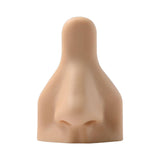 Maxbell Soft Silicone Nose Model Simulation Reusable Flexible for Piercing Practice Skin Color Nose