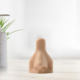 Maxbell Soft Silicone Nose Model Simulation Reusable Flexible for Piercing Practice Skin Color Nose