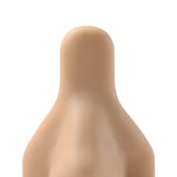 Maxbell Soft Silicone Nose Model Simulation Reusable Flexible for Piercing Practice Skin Color Nose
