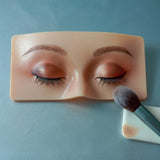 Maxbell Makeup Practice face Eyebrow Lash Training for Makeup Artist Beginners