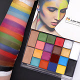 Maxbell Face Body Paint Set Makeup Tool Professional for Halloween Holiday Party