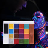 Maxbell Face Body Paint Set Makeup Tool Professional for Halloween Holiday Party