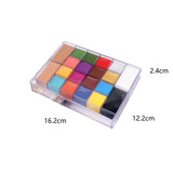 Maxbell Face Body Paint Set Makeup Tool Professional for Halloween Holiday Party