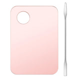 Maxbell Acrylic Makeup Mixing Palette Color Mixing Blending painting Paint Pink W/ Mixing Rod