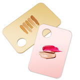 Maxbell Acrylic Makeup Mixing Palette Color Mixing Blending painting Paint Pink W/ Mixing Rod