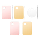 Maxbell Acrylic Makeup Mixing Palette Color Mixing Blending painting Paint Pink W/ Mixing Rod