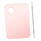 Maxbell Acrylic Makeup Mixing Palette Color Mixing Blending painting Paint Pink W/ Mixing Rod