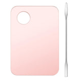 Maxbell Acrylic Makeup Mixing Palette Color Mixing Blending painting Paint Pink W/ Mixing Rod