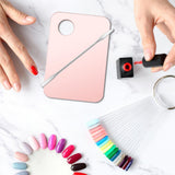 Maxbell Acrylic Makeup Mixing Palette Color Mixing Blending painting Paint Pink W/ Mixing Rod