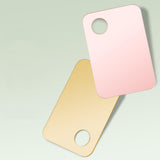 Maxbell Acrylic Makeup Mixing Palette Color Mixing Blending painting Paint Golden W/ Mixing Rod
