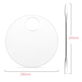 Maxbell Acrylic Makeup Mixing Palette Color Mixing Blending painting Paint Round W/ Mixing Rod