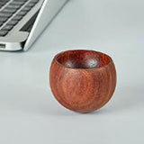 Maxbell Mini Scent Diffuser Ornament Cute Gifts for Bookshelf Living Room Bedroom Red Brown