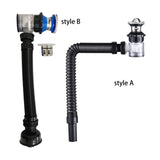 Maxbell Drain Cover Sink Drain Pipe Seal Rings Universal for Kitchen Residences style A